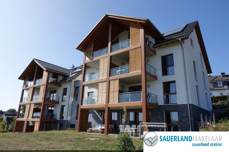 VERKOCHT nieuwbouw penthouse-piste-appartement in Neuastenberg 0