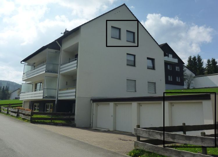 3 kamerappartement in Usseln met uitzicht op de skipiste 0