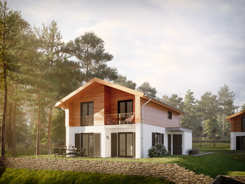 VERKOCHT UplandParcs Winterberg nieuwbouwproject aan de skipiste - Type 2 0