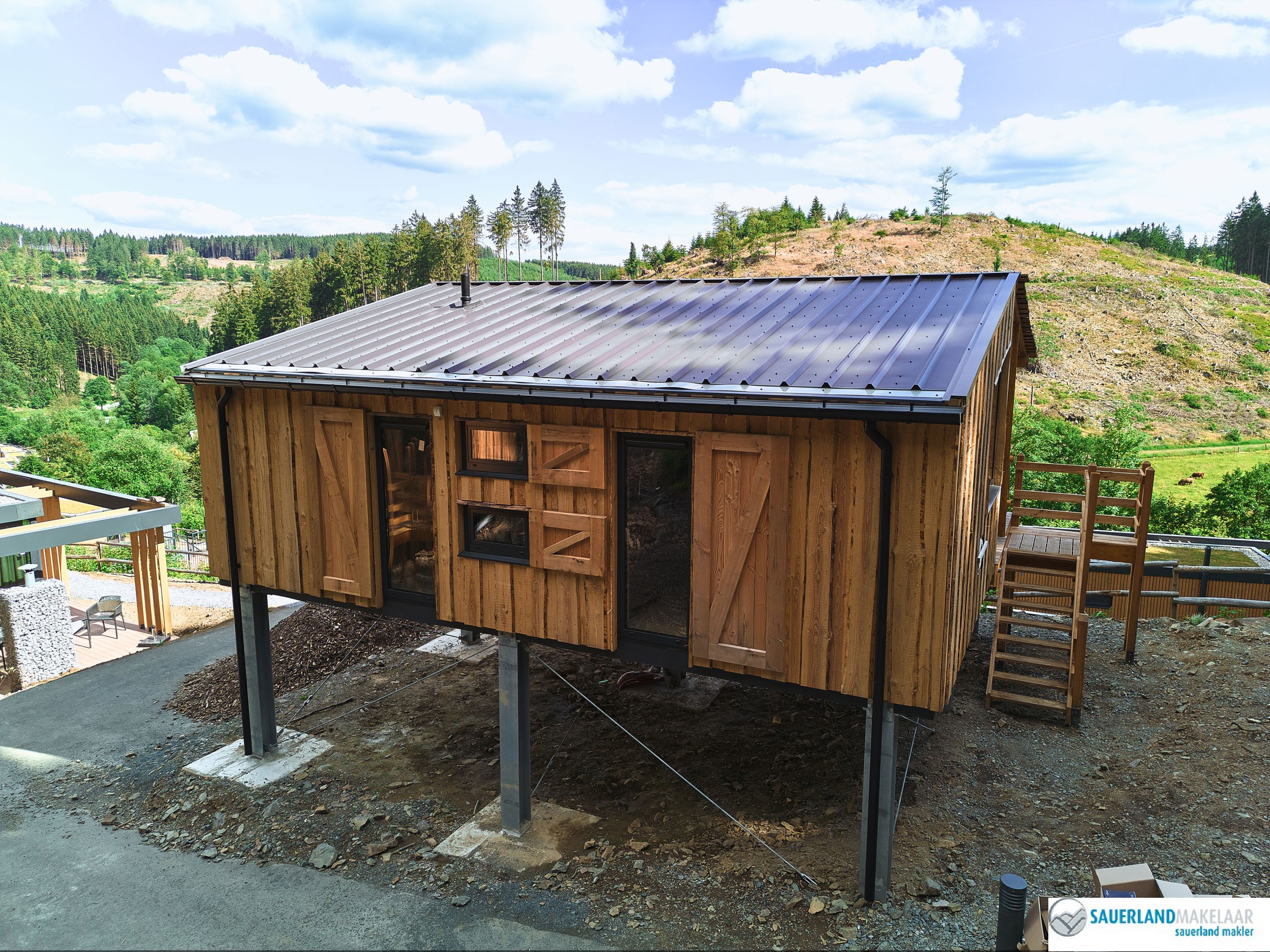 Geweldige boomhut op vakantiepark Niedersfeld met mooi rendement 1