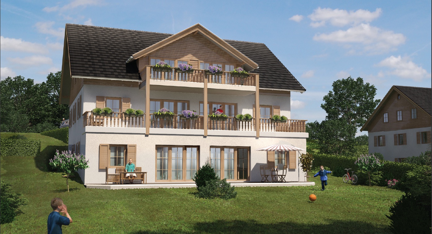 Nieuwbouw: 3 kamer appartement Neuastenberg app. 2 1