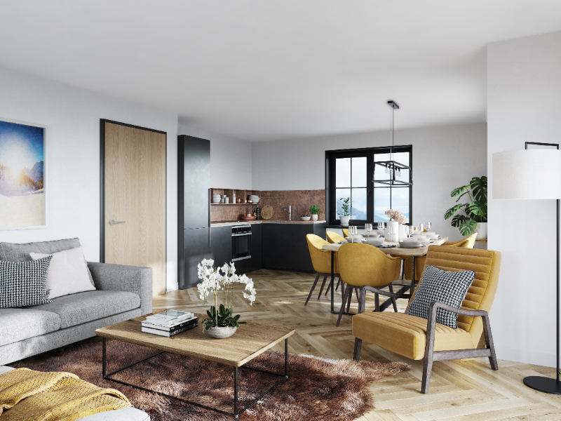 VERKOCHT UplandParcs Winterberg nieuwbouwproject aan de skipiste - Type 3 1