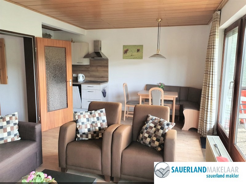 Sfeervol 4 kamerappartement Schwalefeld met mooi uitzicht 4