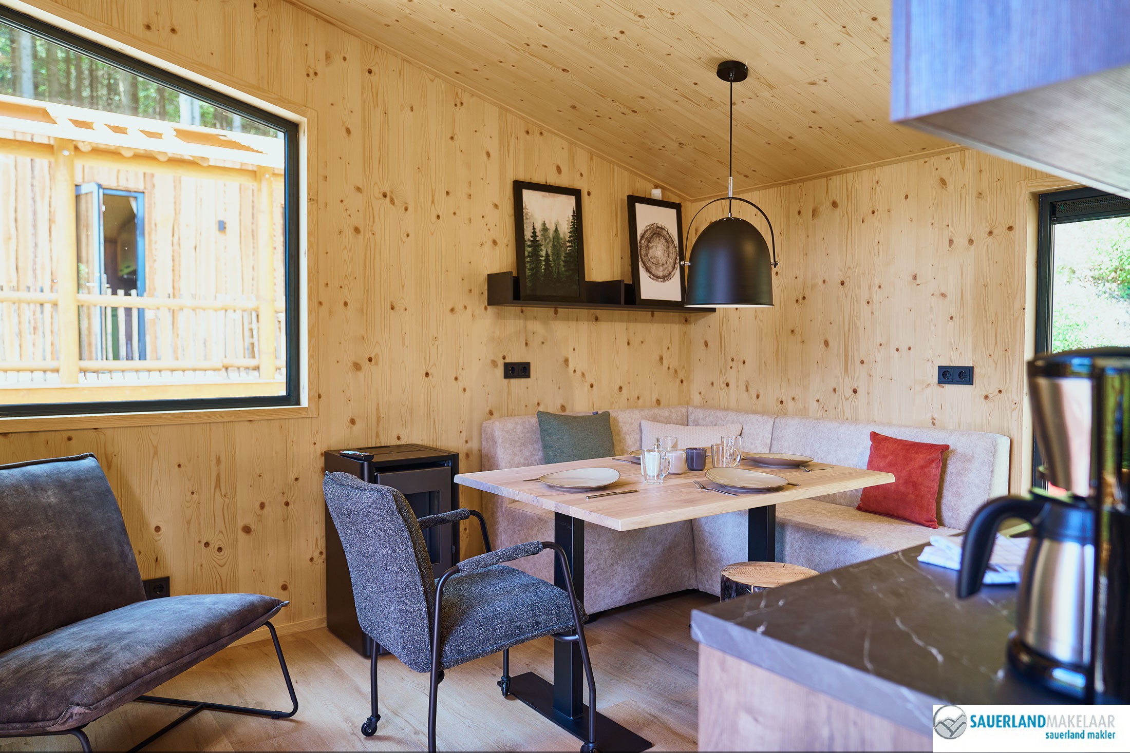 Geweldige boomhut op vakantiepark Niedersfeld met mooi rendement 4