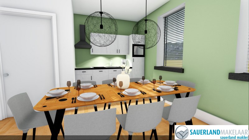 VERKOCHT Prachtig, volledig gerenoveerd 3 kamerappartement Elpe 5