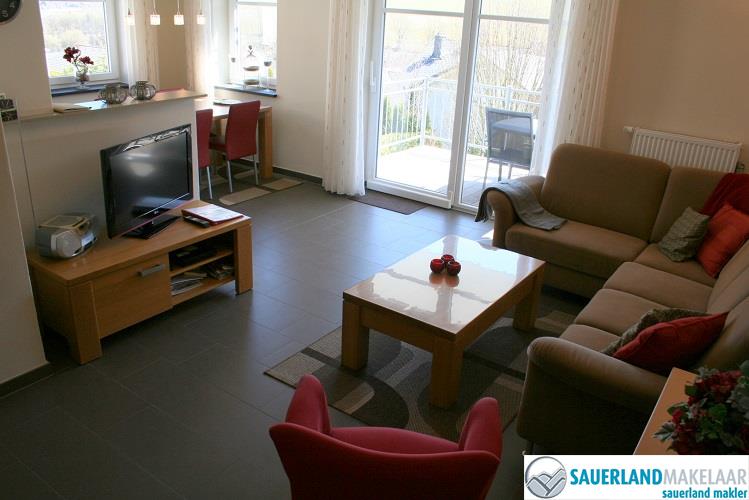 Mooi 3 kamerappartement in Willingen met uitzicht op de piste 5
