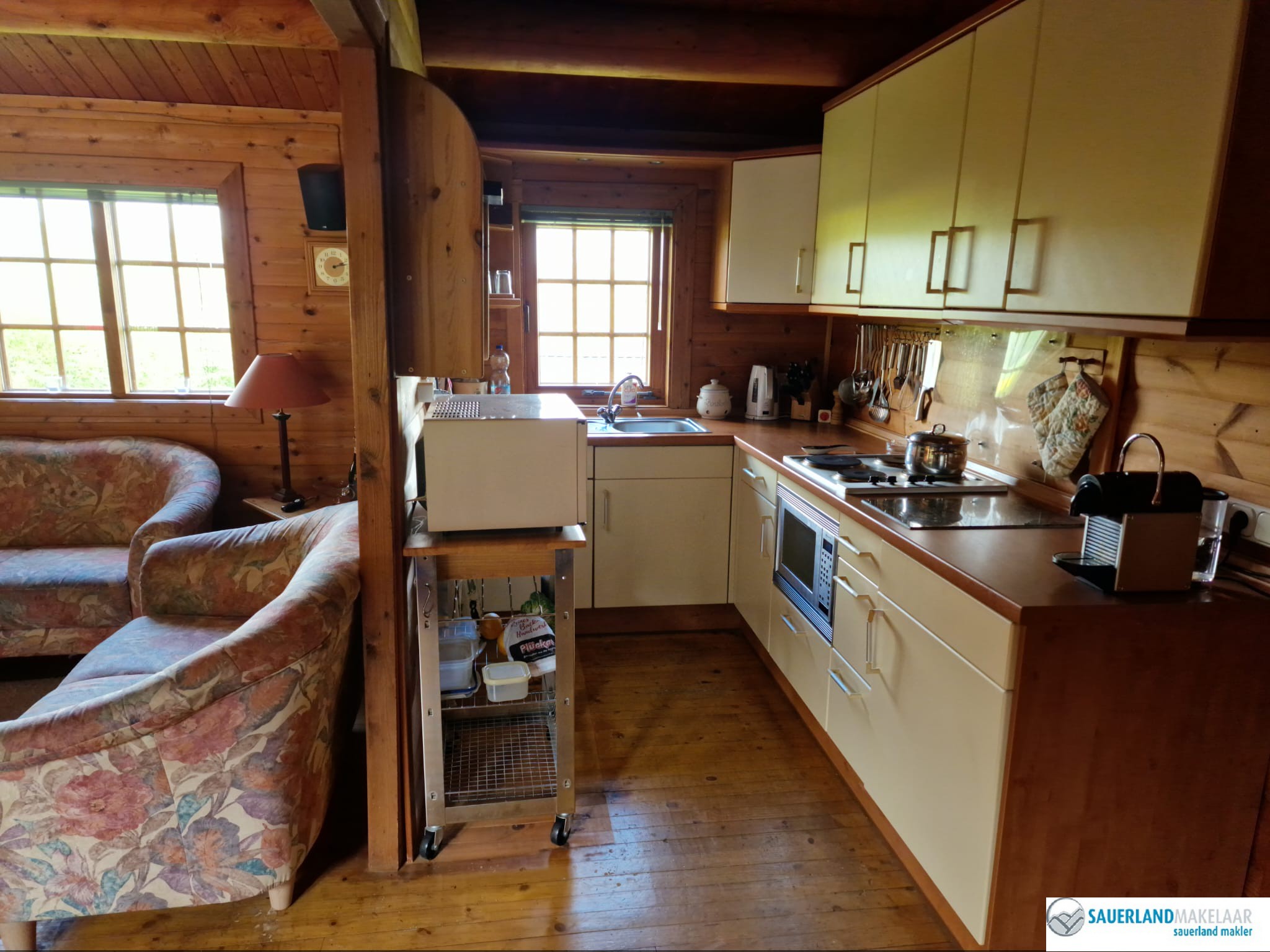 Leuk houten vakantiehuis met tuin en prachtig uitzicht, Sudeck 6