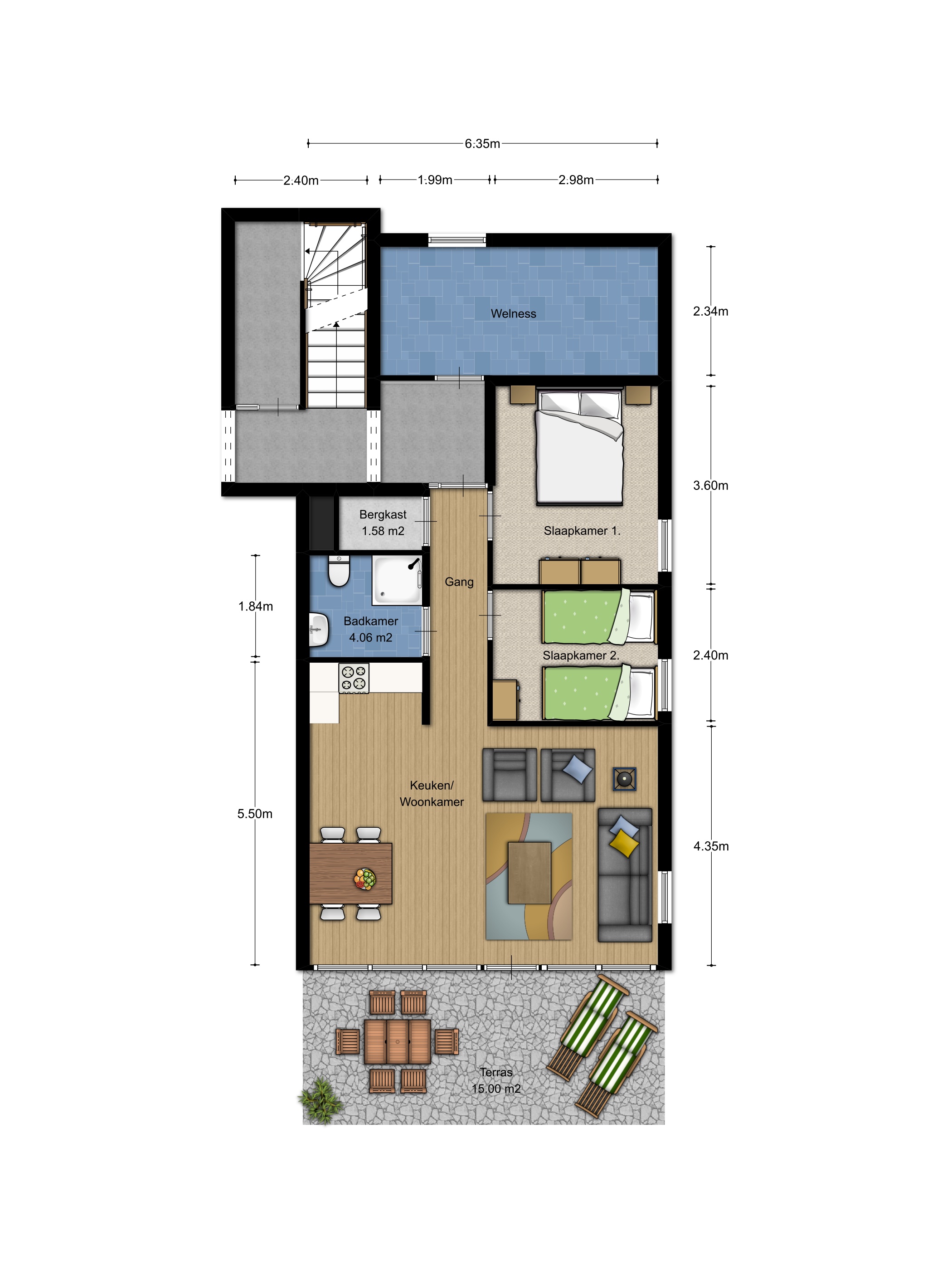De laatste woning in het Bergresort Winterberg 6