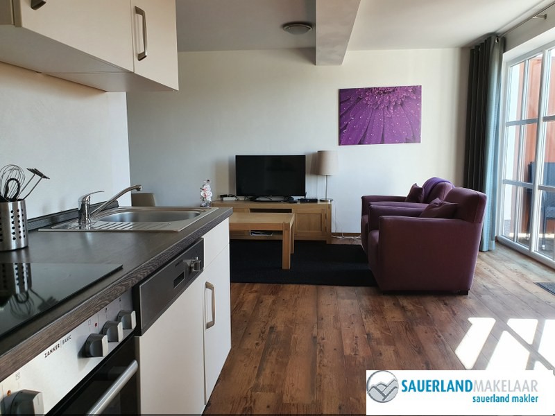 Rustig gelegen 3 kamerappartement met uitzicht in Neuastenberg 8
