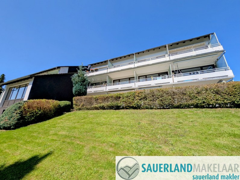 Wonen met uitzicht – 2 kamer appartement met zonnig balkon met groen uitzicht in Usseln 9