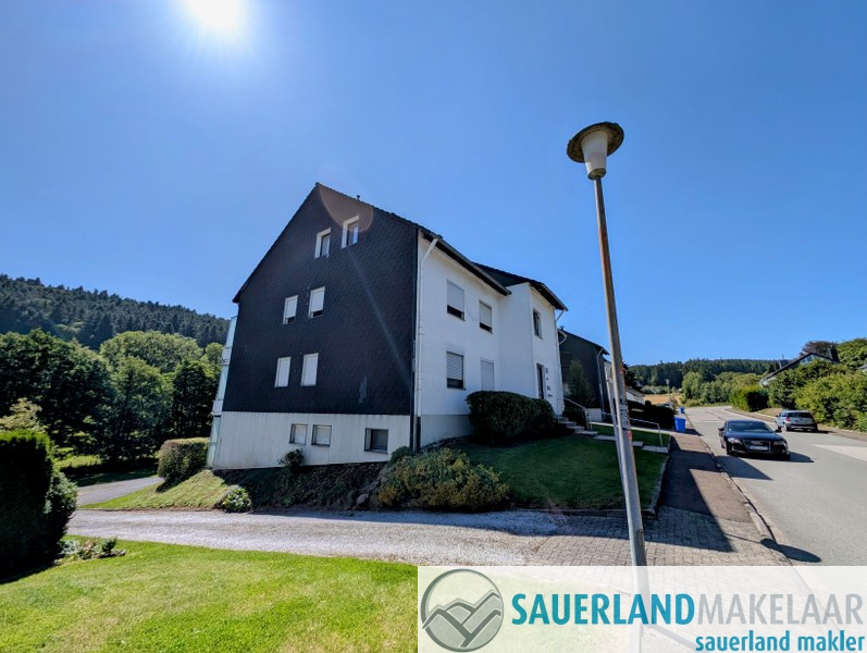 Wonen met uitzicht – 2 kamer appartement met zonnig balkon met groen uitzicht in Usseln 11