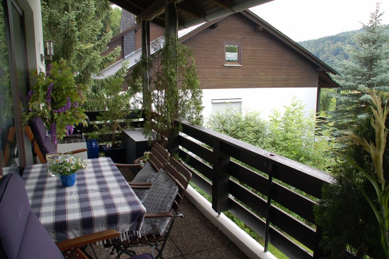 Ruim appartement, met zolder en uitzicht in Schwalefeld 11