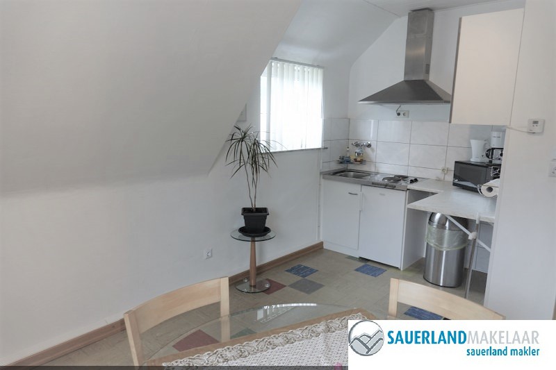 Vrijstaand huis met 3 appartementen, 3 garages, tuin in Brilon H 12
