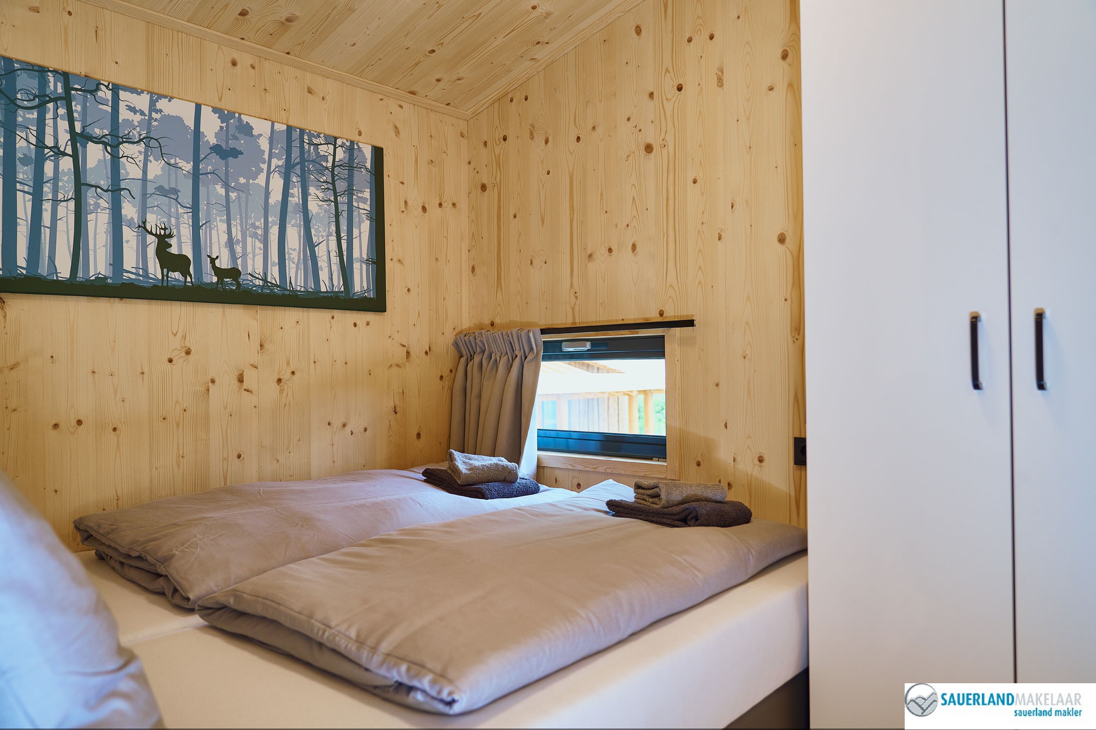 Geweldige boomhut op vakantiepark Niedersfeld met mooi rendement 12